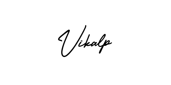 Also You can easily find your signature by using the search form. We will create Vikalp name handwritten signature images for you free of cost using AmerikaSignatureDemo-Regular sign style. Vikalp signature style 3 images and pictures png