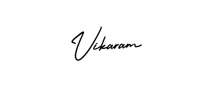 Similarly AmerikaSignatureDemo-Regular is the best handwritten signature design. Signature creator online .You can use it as an online autograph creator for name Vikaram. Vikaram signature style 3 images and pictures png