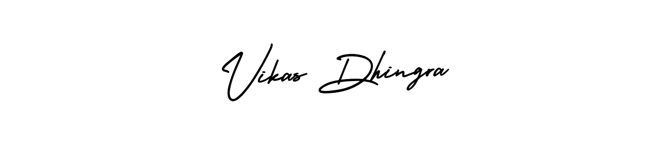 It looks lik you need a new signature style for name Vikas Dhingra. Design unique handwritten (AmerikaSignatureDemo-Regular) signature with our free signature maker in just a few clicks. Vikas Dhingra signature style 3 images and pictures png