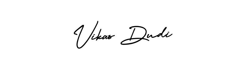 Make a beautiful signature design for name Vikas Dudi. Use this online signature maker to create a handwritten signature for free. Vikas Dudi signature style 3 images and pictures png