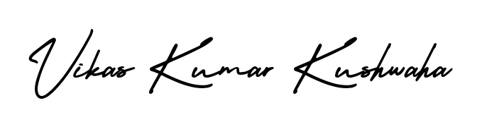 Design your own signature with our free online signature maker. With this signature software, you can create a handwritten (AmerikaSignatureDemo-Regular) signature for name Vikas Kumar Kushwaha. Vikas Kumar Kushwaha signature style 3 images and pictures png