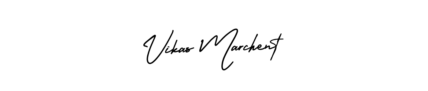 Also we have Vikas Marchent name is the best signature style. Create professional handwritten signature collection using AmerikaSignatureDemo-Regular autograph style. Vikas Marchent signature style 3 images and pictures png