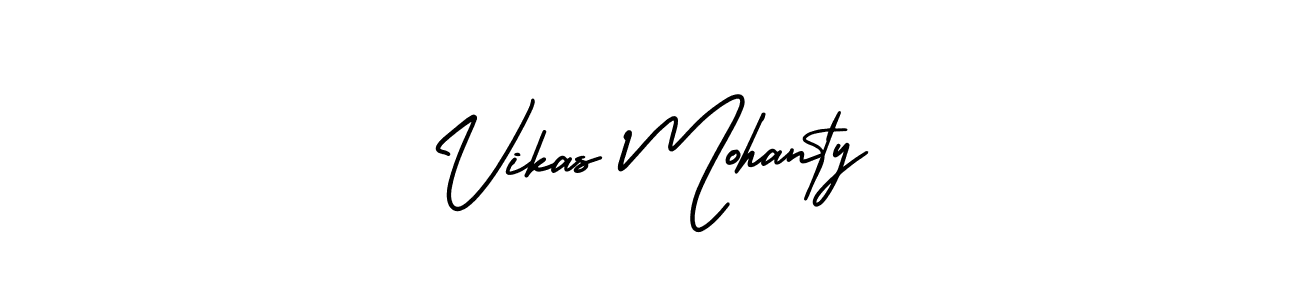 This is the best signature style for the Vikas Mohanty name. Also you like these signature font (AmerikaSignatureDemo-Regular). Mix name signature. Vikas Mohanty signature style 3 images and pictures png