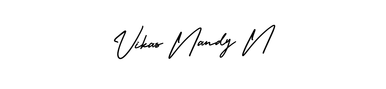 See photos of Vikas Nandy N official signature by Spectra . Check more albums & portfolios. Read reviews & check more about AmerikaSignatureDemo-Regular font. Vikas Nandy N signature style 3 images and pictures png