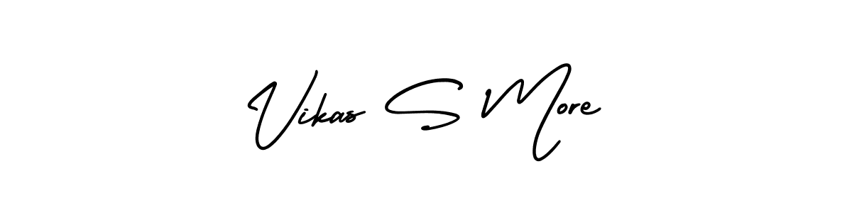 You can use this online signature creator to create a handwritten signature for the name Vikas S More. This is the best online autograph maker. Vikas S More signature style 3 images and pictures png