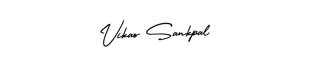if you are searching for the best signature style for your name Vikas Sankpal. so please give up your signature search. here we have designed multiple signature styles  using AmerikaSignatureDemo-Regular. Vikas Sankpal signature style 3 images and pictures png
