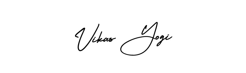 Similarly AmerikaSignatureDemo-Regular is the best handwritten signature design. Signature creator online .You can use it as an online autograph creator for name Vikas Yogi. Vikas Yogi signature style 3 images and pictures png