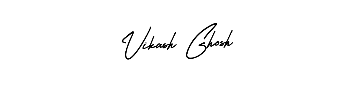 It looks lik you need a new signature style for name Vikash Ghosh. Design unique handwritten (AmerikaSignatureDemo-Regular) signature with our free signature maker in just a few clicks. Vikash Ghosh signature style 3 images and pictures png