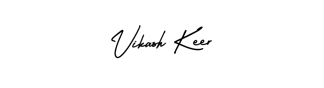 Similarly AmerikaSignatureDemo-Regular is the best handwritten signature design. Signature creator online .You can use it as an online autograph creator for name Vikash Keer. Vikash Keer signature style 3 images and pictures png