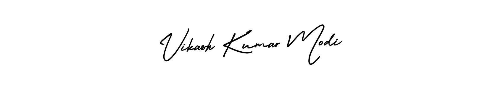 AmerikaSignatureDemo-Regular is a professional signature style that is perfect for those who want to add a touch of class to their signature. It is also a great choice for those who want to make their signature more unique. Get Vikash Kumar Modi name to fancy signature for free. Vikash Kumar Modi signature style 3 images and pictures png
