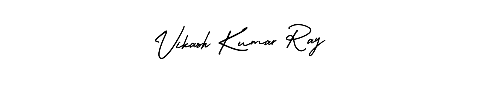 How to Draw Vikash Kumar Ray signature style? AmerikaSignatureDemo-Regular is a latest design signature styles for name Vikash Kumar Ray. Vikash Kumar Ray signature style 3 images and pictures png