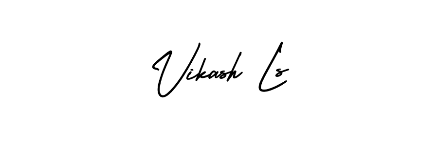 Also we have Vikash Ls name is the best signature style. Create professional handwritten signature collection using AmerikaSignatureDemo-Regular autograph style. Vikash Ls signature style 3 images and pictures png