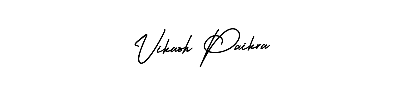 Make a short Vikash Paikra signature style. Manage your documents anywhere anytime using AmerikaSignatureDemo-Regular. Create and add eSignatures, submit forms, share and send files easily. Vikash Paikra signature style 3 images and pictures png