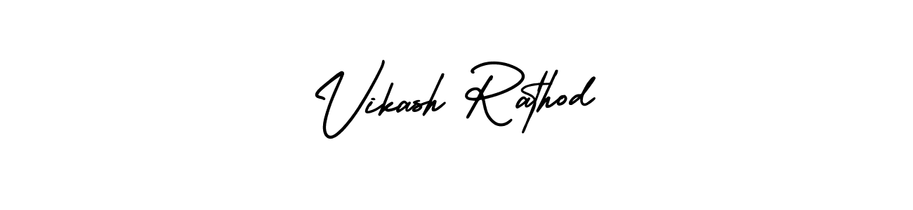 How to Draw Vikash Rathod signature style? AmerikaSignatureDemo-Regular is a latest design signature styles for name Vikash Rathod. Vikash Rathod signature style 3 images and pictures png