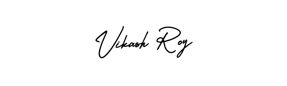 AmerikaSignatureDemo-Regular is a professional signature style that is perfect for those who want to add a touch of class to their signature. It is also a great choice for those who want to make their signature more unique. Get Vikash Roy name to fancy signature for free. Vikash Roy signature style 3 images and pictures png