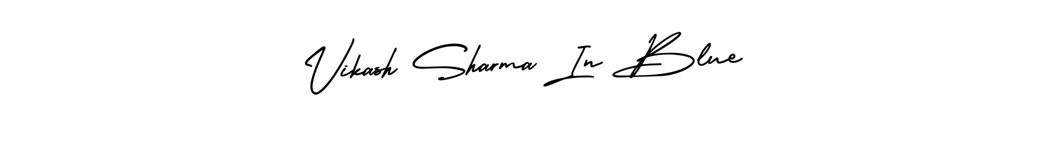 Once you've used our free online signature maker to create your best signature AmerikaSignatureDemo-Regular style, it's time to enjoy all of the benefits that Vikash Sharma In Blue name signing documents. Vikash Sharma In Blue signature style 3 images and pictures png