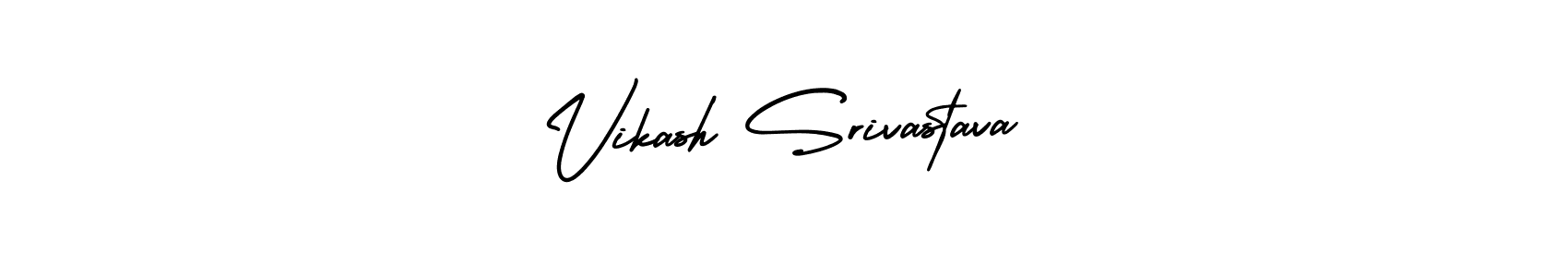 Vikash Srivastava stylish signature style. Best Handwritten Sign (AmerikaSignatureDemo-Regular) for my name. Handwritten Signature Collection Ideas for my name Vikash Srivastava. Vikash Srivastava signature style 3 images and pictures png