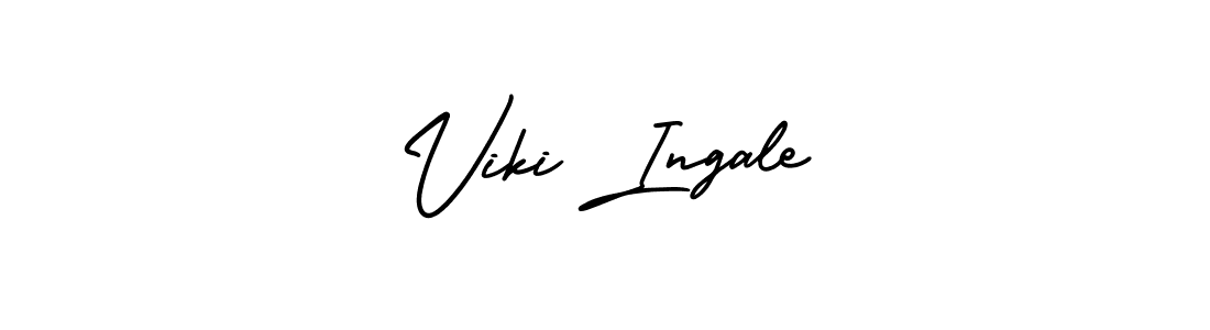 Here are the top 10 professional signature styles for the name Viki Ingale. These are the best autograph styles you can use for your name. Viki Ingale signature style 3 images and pictures png