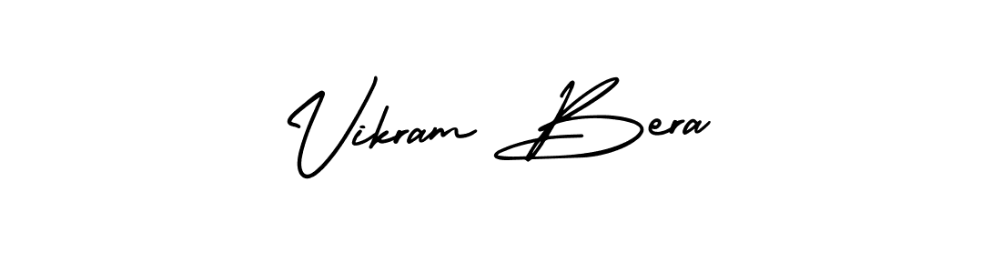 How to Draw Vikram Bera signature style? AmerikaSignatureDemo-Regular is a latest design signature styles for name Vikram Bera. Vikram Bera signature style 3 images and pictures png