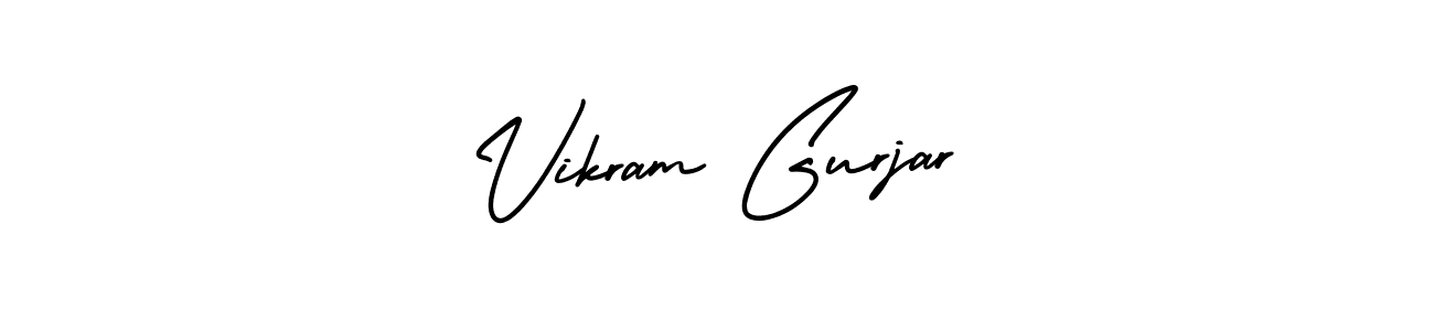 Make a beautiful signature design for name Vikram Gurjar. Use this online signature maker to create a handwritten signature for free. Vikram Gurjar signature style 3 images and pictures png