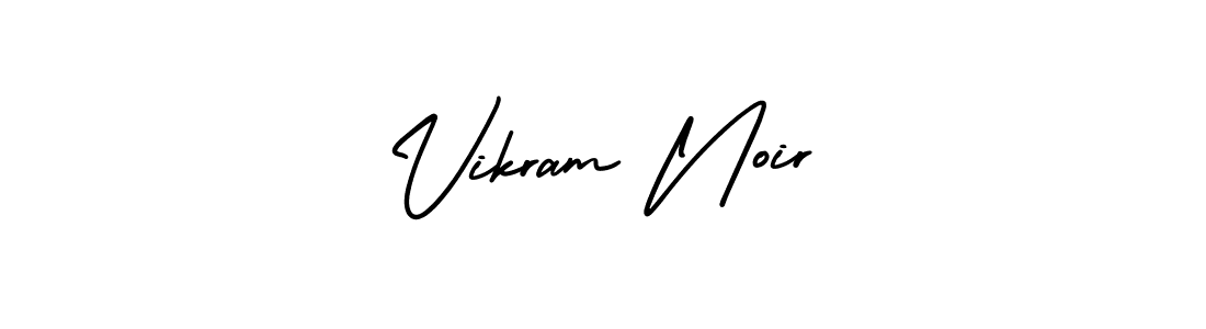 AmerikaSignatureDemo-Regular is a professional signature style that is perfect for those who want to add a touch of class to their signature. It is also a great choice for those who want to make their signature more unique. Get Vikram Noir name to fancy signature for free. Vikram Noir signature style 3 images and pictures png