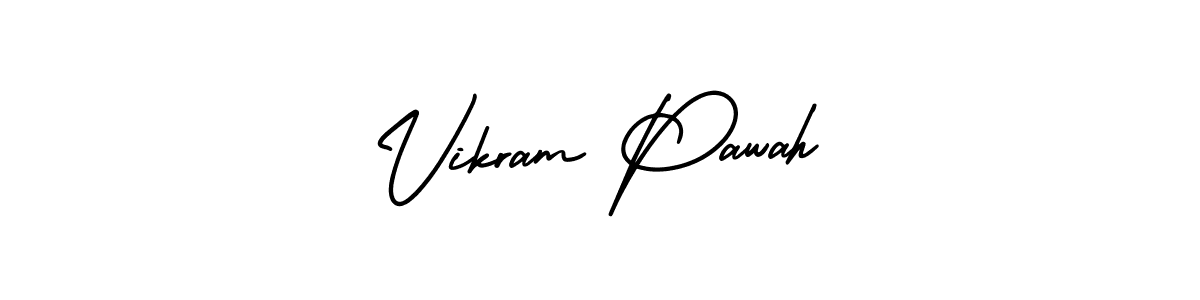 It looks lik you need a new signature style for name Vikram Pawah. Design unique handwritten (AmerikaSignatureDemo-Regular) signature with our free signature maker in just a few clicks. Vikram Pawah signature style 3 images and pictures png