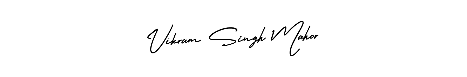 How to Draw Vikram Singh Mahor signature style? AmerikaSignatureDemo-Regular is a latest design signature styles for name Vikram Singh Mahor. Vikram Singh Mahor signature style 3 images and pictures png