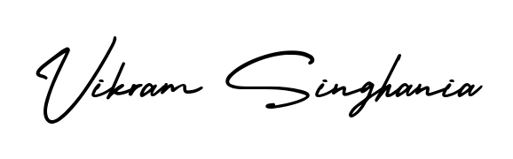 The AmerikaSignatureDemo-Regular font gives name Vikram Singhania a signature that looks effortless yet distinguished. Download high-res PNG instantly. Vikram Singhania signature style 3 images and pictures png