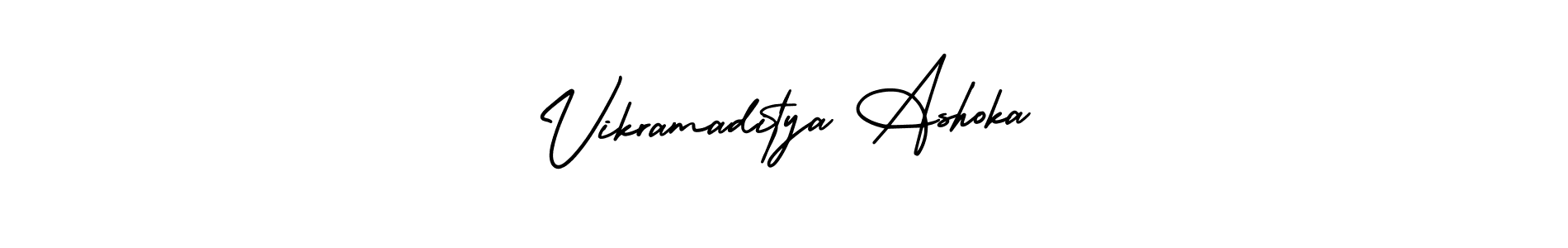 Design your own signature with our free online signature maker. With this signature software, you can create a handwritten (AmerikaSignatureDemo-Regular) signature for name Vikramaditya Ashoka. Vikramaditya Ashoka signature style 3 images and pictures png