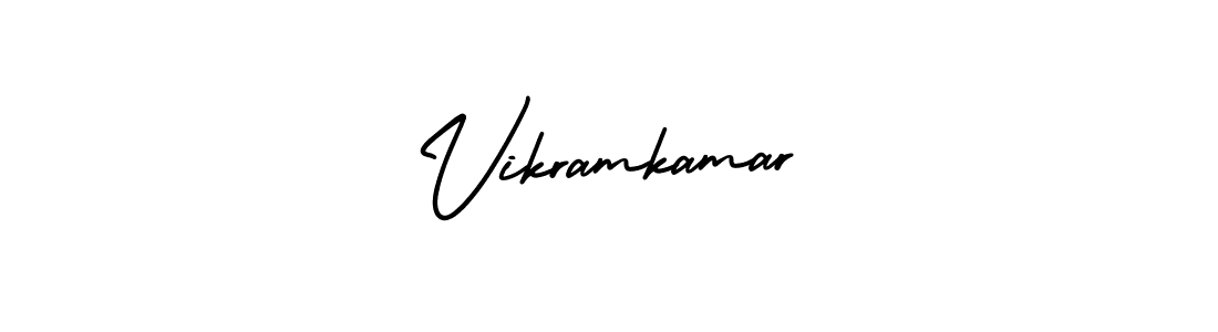Similarly AmerikaSignatureDemo-Regular is the best handwritten signature design. Signature creator online .You can use it as an online autograph creator for name Vikramkamar. Vikramkamar signature style 3 images and pictures png