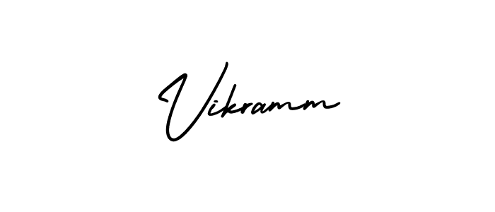 You can use this online signature creator to create a handwritten signature for the name Vikramm. This is the best online autograph maker. Vikramm signature style 3 images and pictures png