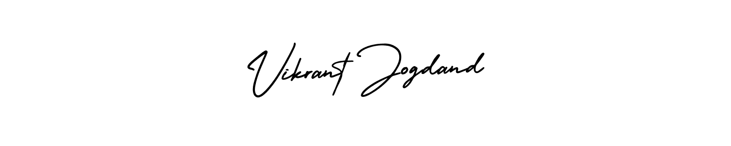 Create a beautiful signature design for name Vikrant Jogdand. With this signature (AmerikaSignatureDemo-Regular) fonts, you can make a handwritten signature for free. Vikrant Jogdand signature style 3 images and pictures png
