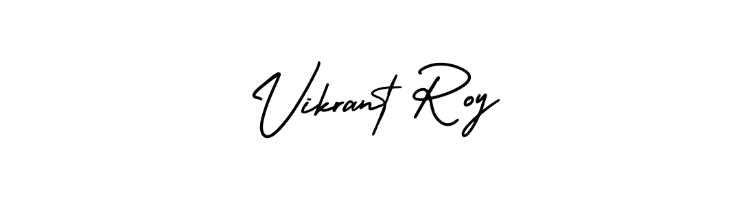 Design your own signature with our free online signature maker. With this signature software, you can create a handwritten (AmerikaSignatureDemo-Regular) signature for name Vikrant Roy. Vikrant Roy signature style 3 images and pictures png