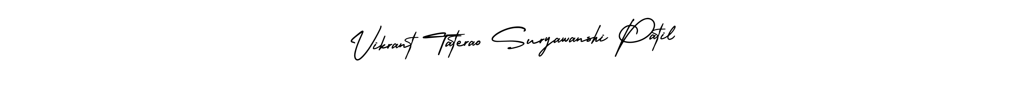 Check out images of Autograph of Vikrant Taterao Suryawanshi Patil name. Actor Vikrant Taterao Suryawanshi Patil Signature Style. AmerikaSignatureDemo-Regular is a professional sign style online. Vikrant Taterao Suryawanshi Patil signature style 3 images and pictures png