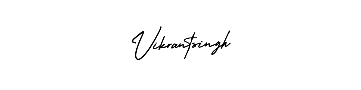 Create a beautiful signature design for name Vikrantsingh. With this signature (AmerikaSignatureDemo-Regular) fonts, you can make a handwritten signature for free. Vikrantsingh signature style 3 images and pictures png