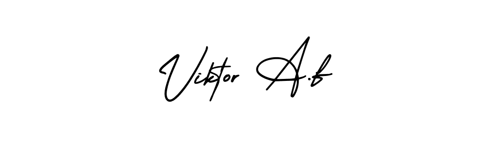 Best and Professional Signature Style for Viktor A.f. AmerikaSignatureDemo-Regular Best Signature Style Collection. Viktor A.f signature style 3 images and pictures png