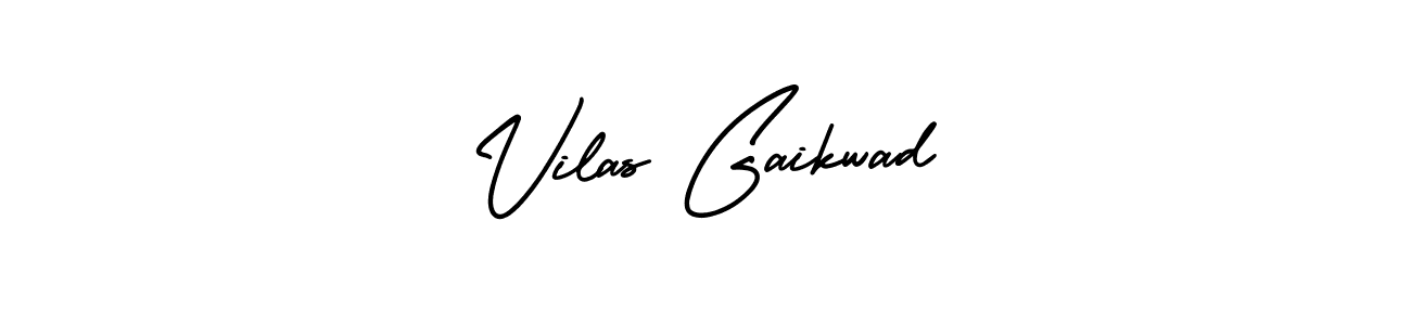 Vilas Gaikwad stylish signature style. Best Handwritten Sign (AmerikaSignatureDemo-Regular) for my name. Handwritten Signature Collection Ideas for my name Vilas Gaikwad. Vilas Gaikwad signature style 3 images and pictures png