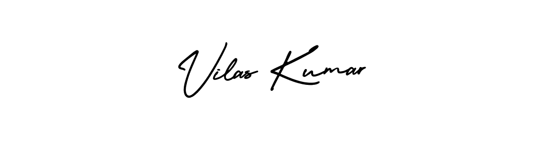 You should practise on your own different ways (AmerikaSignatureDemo-Regular) to write your name (Vilas Kumar) in signature. don't let someone else do it for you. Vilas Kumar signature style 3 images and pictures png