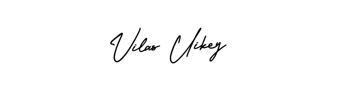Best and Professional Signature Style for Vilas Uikey. AmerikaSignatureDemo-Regular Best Signature Style Collection. Vilas Uikey signature style 3 images and pictures png