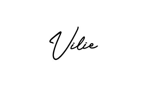 Also we have Vilie name is the best signature style. Create professional handwritten signature collection using AmerikaSignatureDemo-Regular autograph style. Vilie signature style 3 images and pictures png