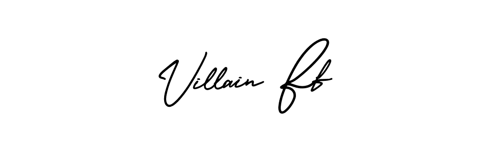 Make a beautiful signature design for name Villain Ff. Use this online signature maker to create a handwritten signature for free. Villain Ff signature style 3 images and pictures png