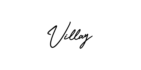 Best and Professional Signature Style for Villay. AmerikaSignatureDemo-Regular Best Signature Style Collection. Villay signature style 3 images and pictures png