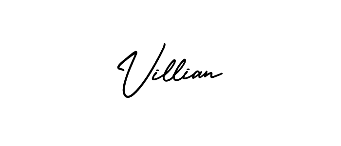 Also we have Villian name is the best signature style. Create professional handwritten signature collection using AmerikaSignatureDemo-Regular autograph style. Villian signature style 3 images and pictures png