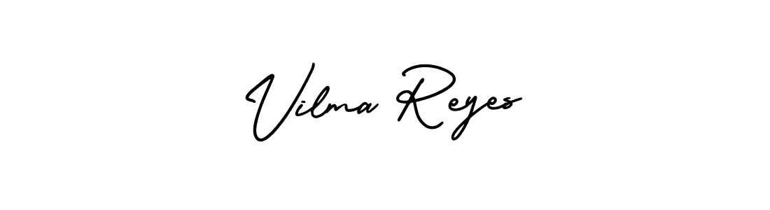 Make a beautiful signature design for name Vilma Reyes. Use this online signature maker to create a handwritten signature for free. Vilma Reyes signature style 3 images and pictures png