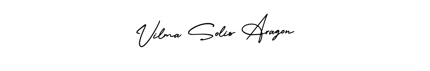 How to Draw Vilma Solis Aragon signature style? AmerikaSignatureDemo-Regular is a latest design signature styles for name Vilma Solis Aragon. Vilma Solis Aragon signature style 3 images and pictures png