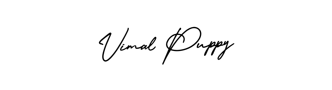 Best and Professional Signature Style for Vimal Puppy. AmerikaSignatureDemo-Regular Best Signature Style Collection. Vimal Puppy signature style 3 images and pictures png