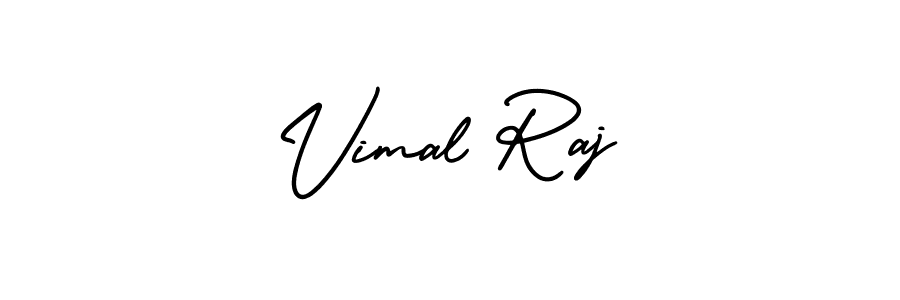 Use a signature maker to create a handwritten signature online. With this signature software, you can design (AmerikaSignatureDemo-Regular) your own signature for name Vimal Raj. Vimal Raj signature style 3 images and pictures png