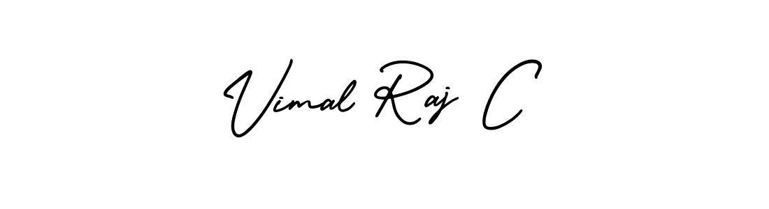 Also You can easily find your signature by using the search form. We will create Vimal Raj C name handwritten signature images for you free of cost using AmerikaSignatureDemo-Regular sign style. Vimal Raj C signature style 3 images and pictures png