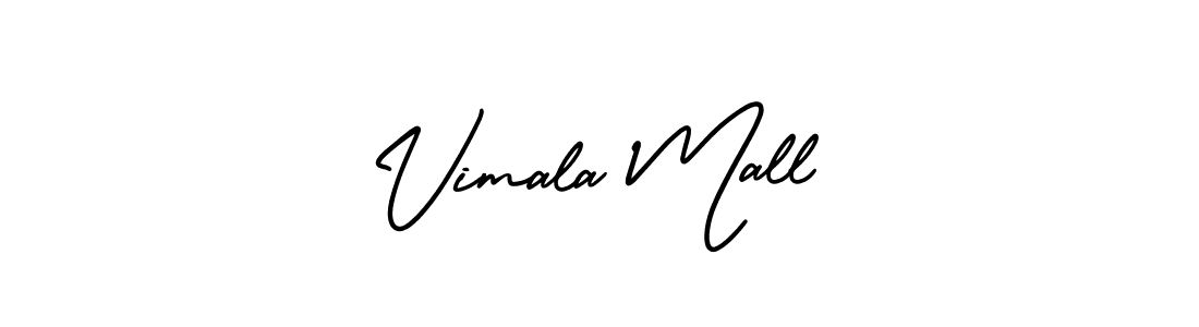 Make a short Vimala Mall signature style. Manage your documents anywhere anytime using AmerikaSignatureDemo-Regular. Create and add eSignatures, submit forms, share and send files easily. Vimala Mall signature style 3 images and pictures png