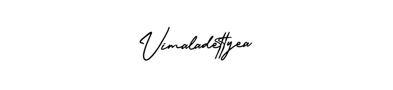 Also You can easily find your signature by using the search form. We will create Vimaladettyea name handwritten signature images for you free of cost using AmerikaSignatureDemo-Regular sign style. Vimaladettyea signature style 3 images and pictures png